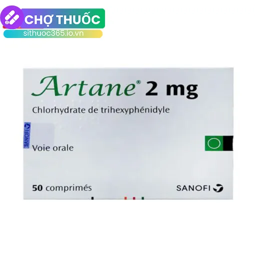 Artane 2mg (Hộp 50 viên)