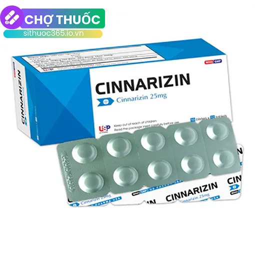 Cinnarizin 25mg USP