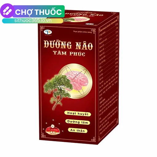 Dưỡng Não Tâm Phúc (Lọ 60 viên)