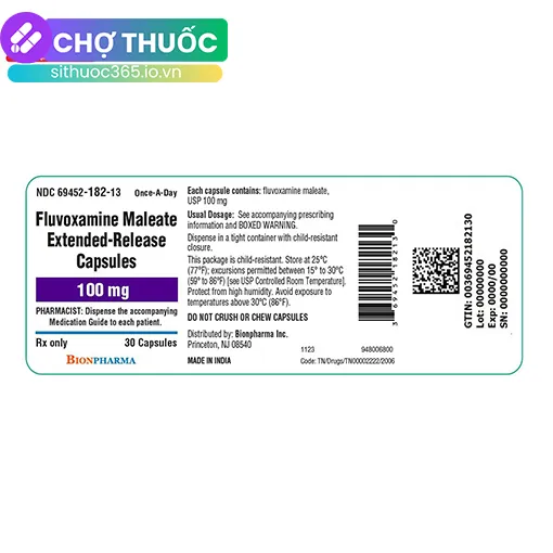 Fluvoxamine 100mg BionPharma