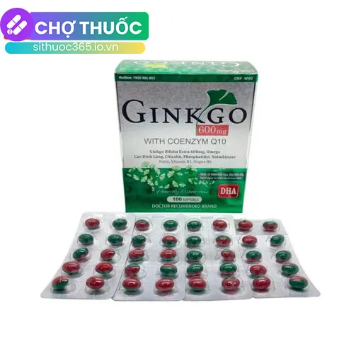 Ginkgo 600mg with Coenzym Q10 MediUSA