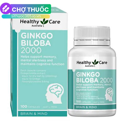 Ginkgo Biloba 2000 Healthy Care