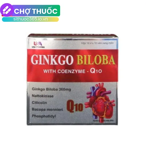 Ginkgo Biloba With Coenzyme Q10 USA Pharma