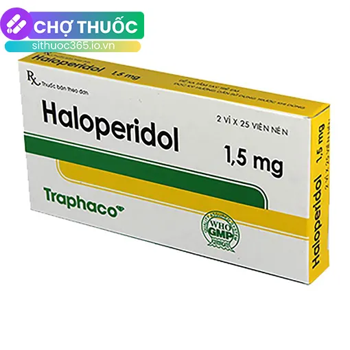 Haloperidol 1,5mg Traphaco