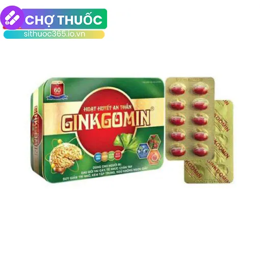 Hoạt Huyết An Thần Ginkgomin