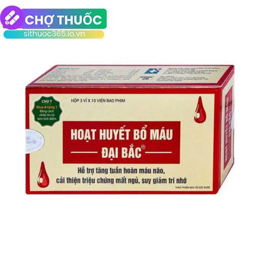 Hoạt huyết bổ máu Đại Bắc