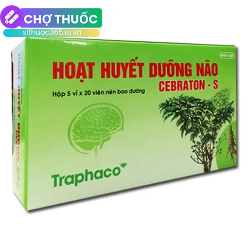 Hoạt huyết dưỡng não Cebraton-S