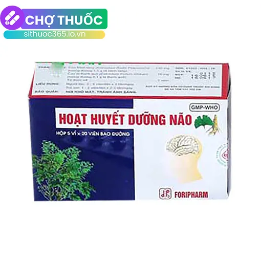 Hoạt Huyết Dưỡng Não Foripharm