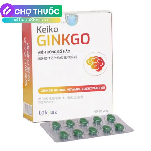 Keiko Ginkgo Viên Uống Bổ Não