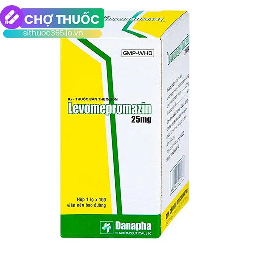 Levomepromazin 25mg (Lọ 100 viên)