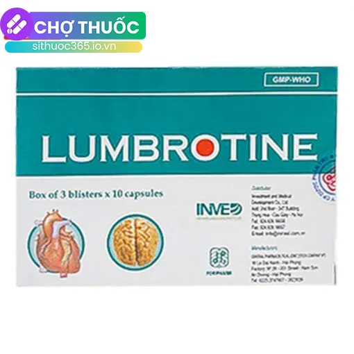 Lumbrotine (3 vỉ x 10 viên)