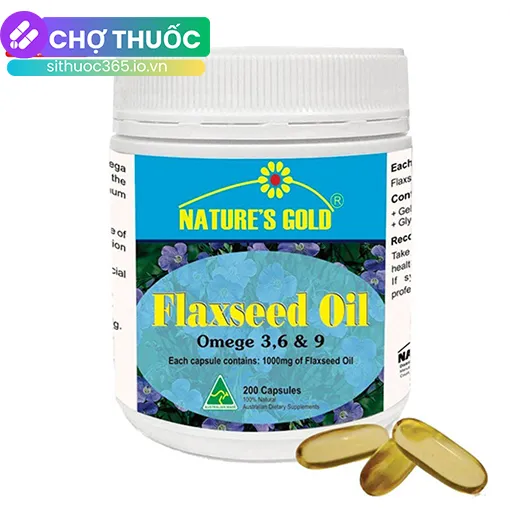 Nature's Gold Flaxseed Oil (Omega 3,6&9)