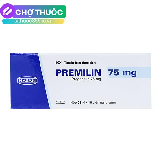 Premilin 75mg (Hộp 30 viên)