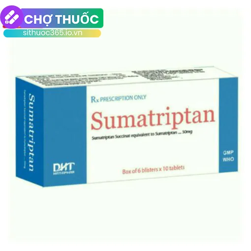 Sumatriptan 50mg Dược Hà Tây