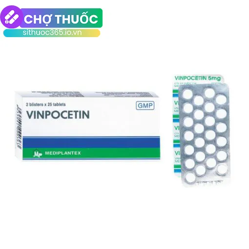 Vinpocetin 5mg Mediplantex